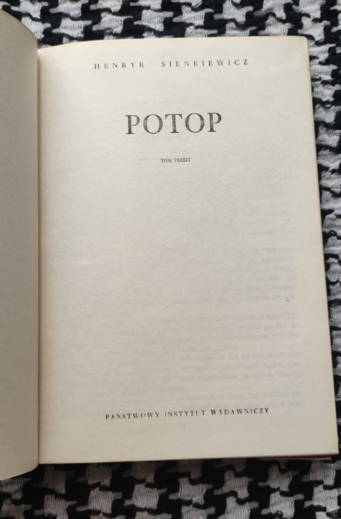 Henryk Sienkiewicz - Potop tom I, II i III