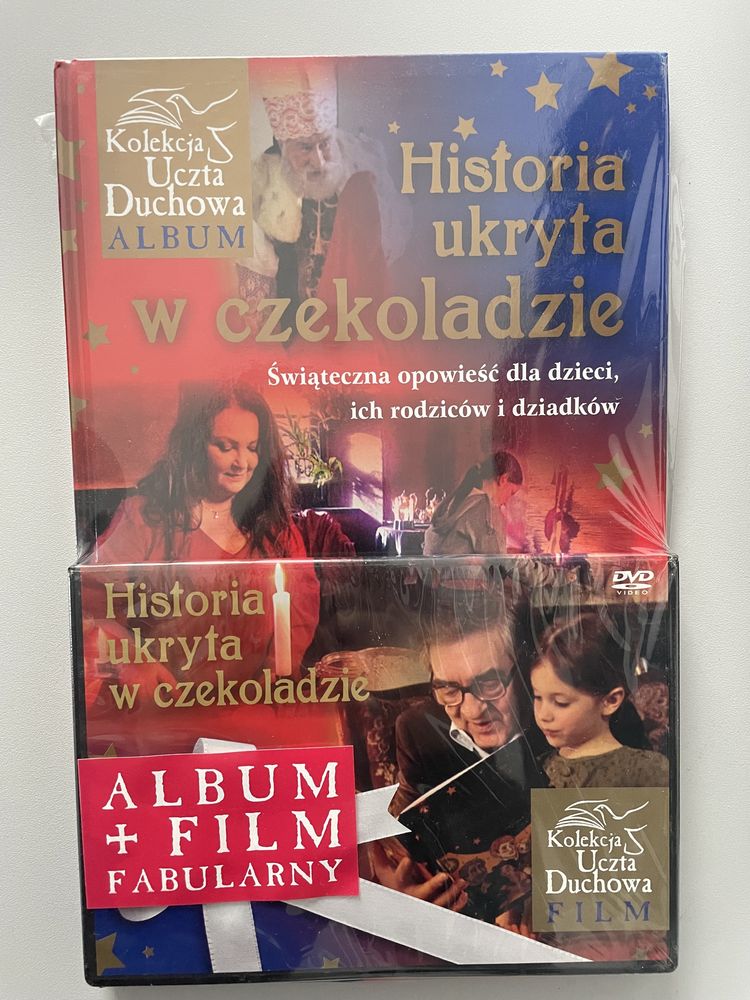 Książka i płyta film Historia ukryta w czekoladzie