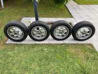 4 Jantes Liga Leve com Pneu, Mini Cooper