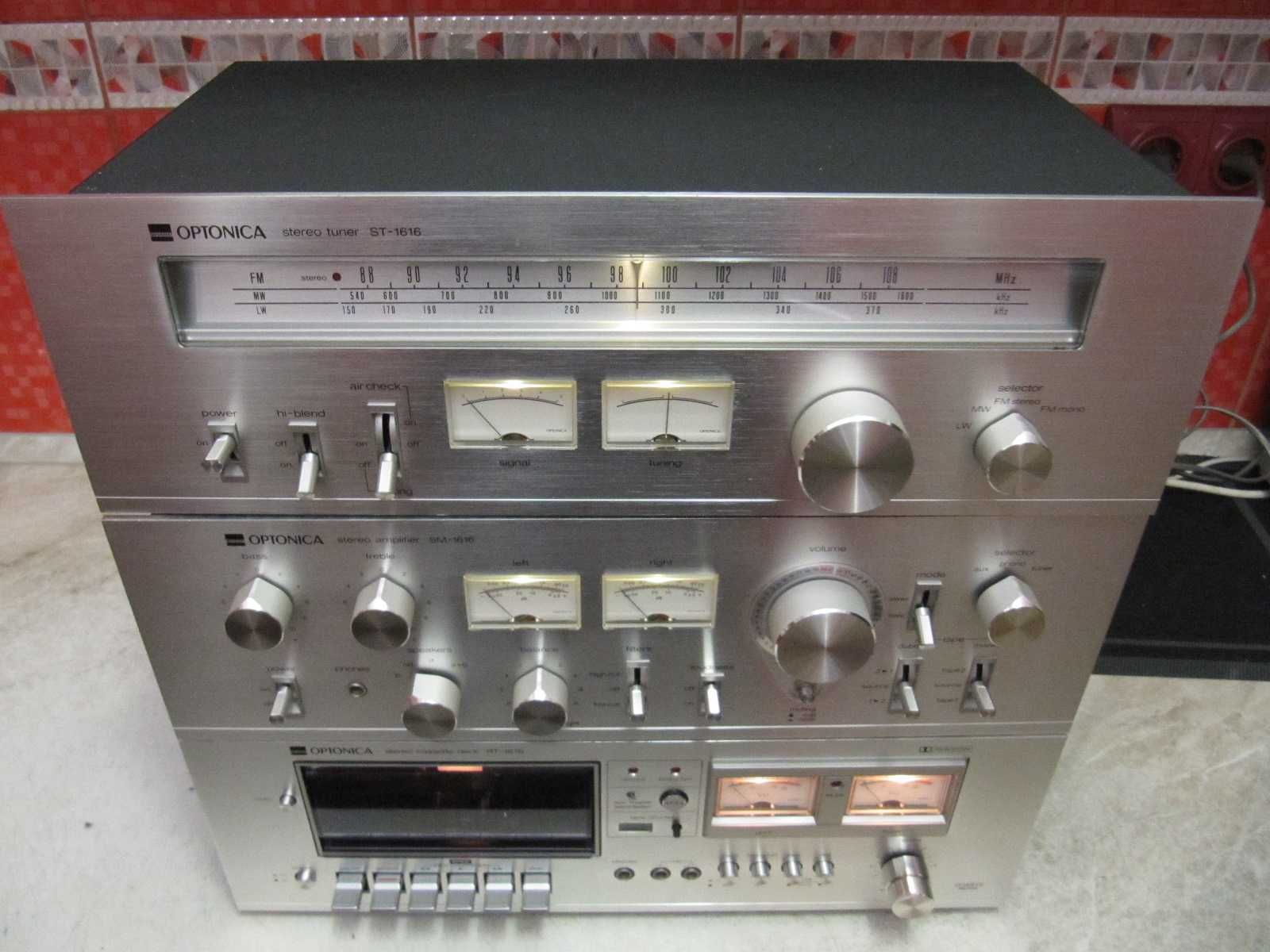 ТОПОВАЯ Аудио Cистема OPTONICA 1616 *Silver Vintage (в ИДЕАЛЕ)