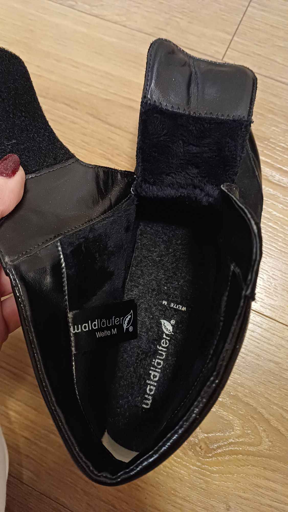 Buty Botki zdrowotne WALDLAUFER mimi rozmiar 6 (39-40) 26 cm