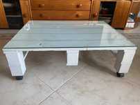 Mesa de centro Palete c/ rodas