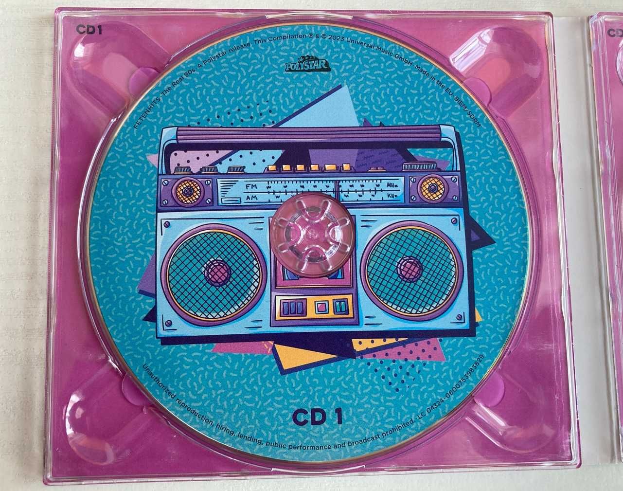 4CD:  Fetenhits - The Real 90s - 2023 rok