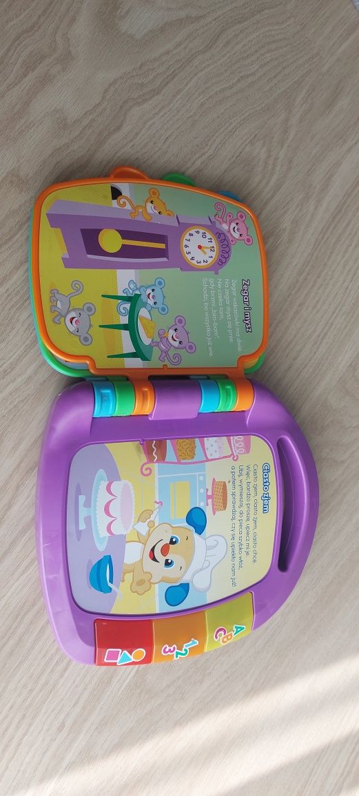 Książka z wierszykami Fisher Price