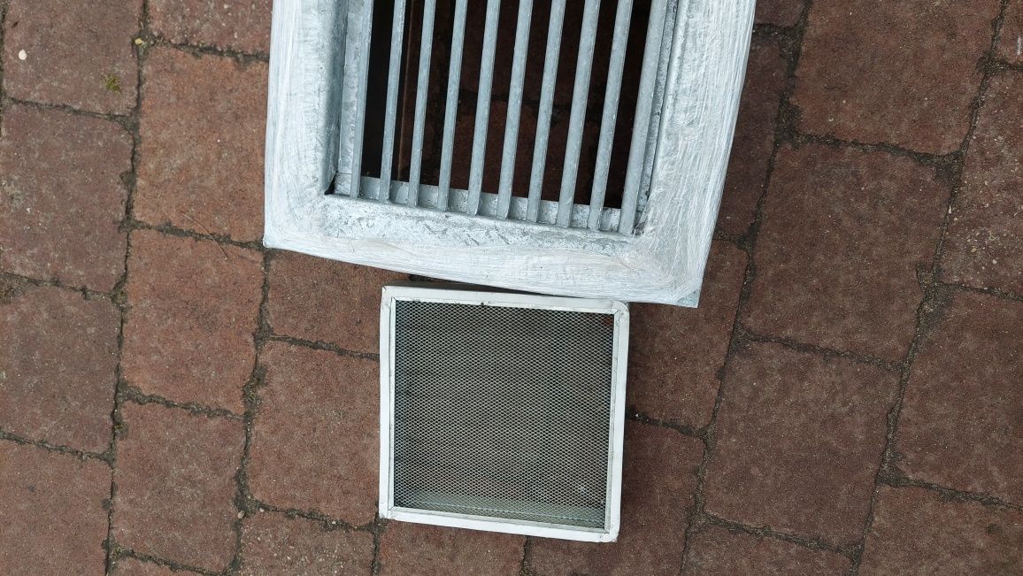 Kratka wentylacyjna  duża ocynk