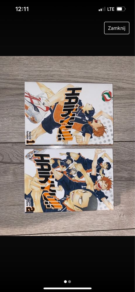 Manga haikyu!! dwie czesci