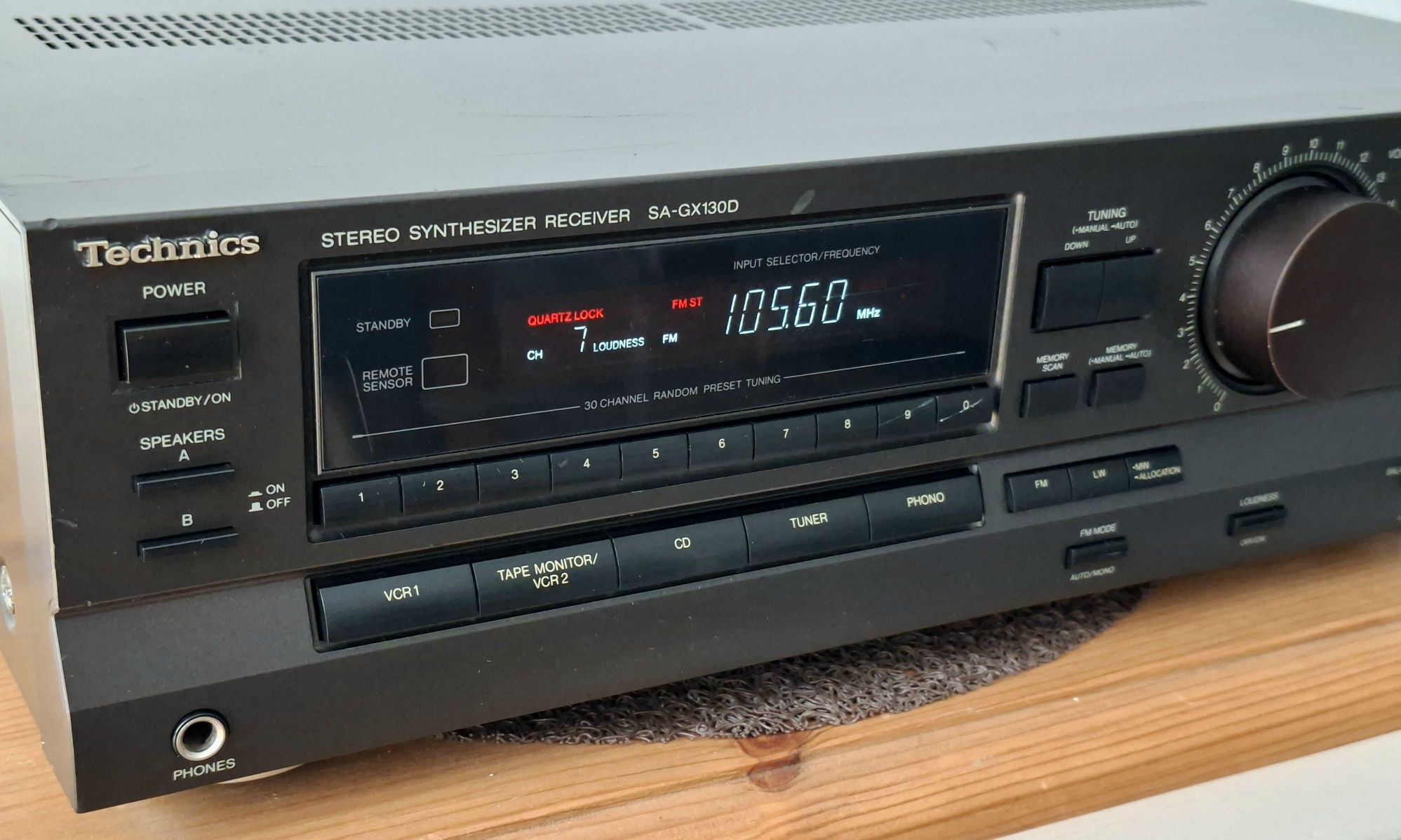 Technics SA-GX130D + pilot oryginalny