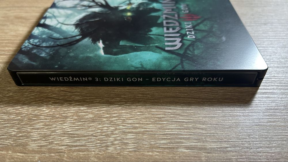 Wiedzmin 3 dziki gon edycja gry roku steelbook xbox