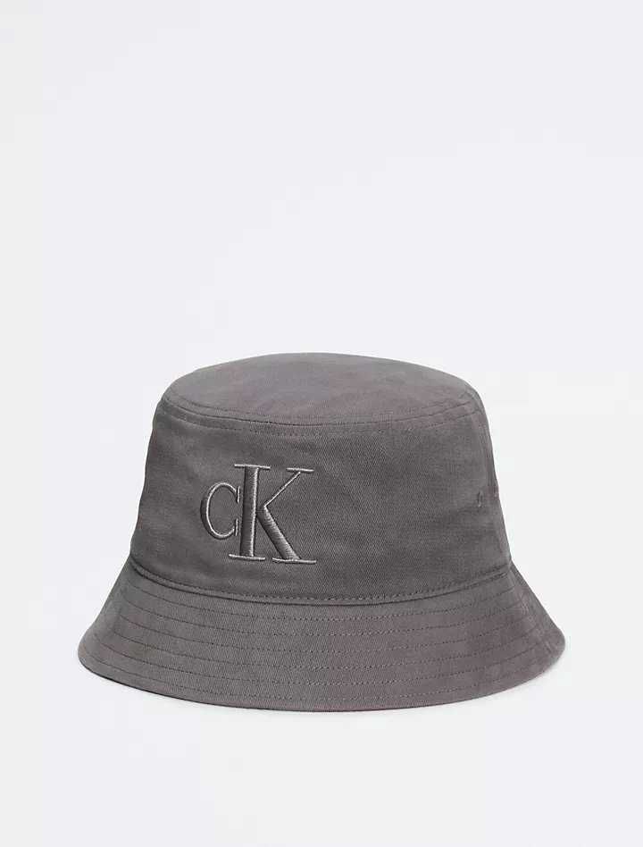 Новая шапка - панама calvin klein (ck twill logo bucket hat)с америки