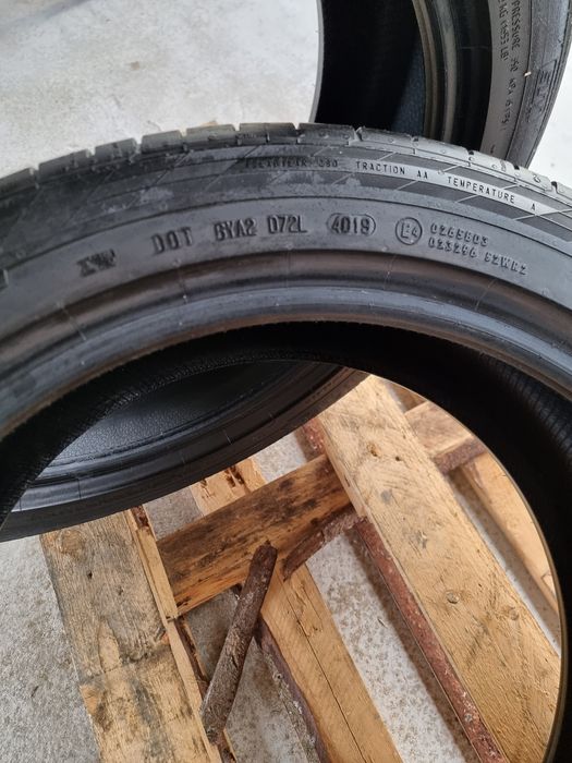 2x Opony letnie 245 45 r19 Continental ContiSportContact 5