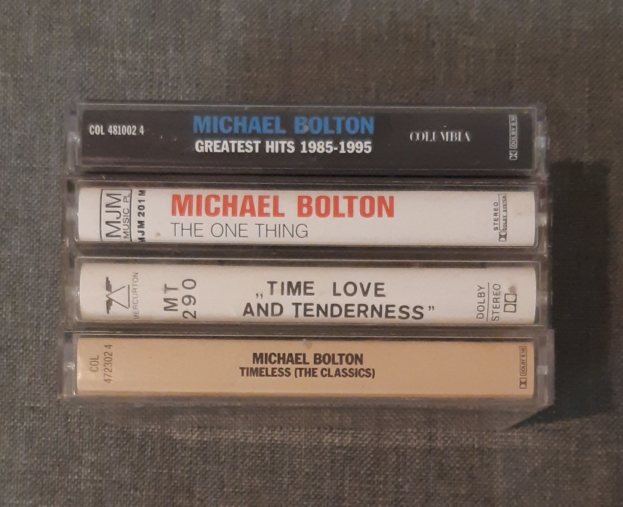 4 kasety Michael Bolton
