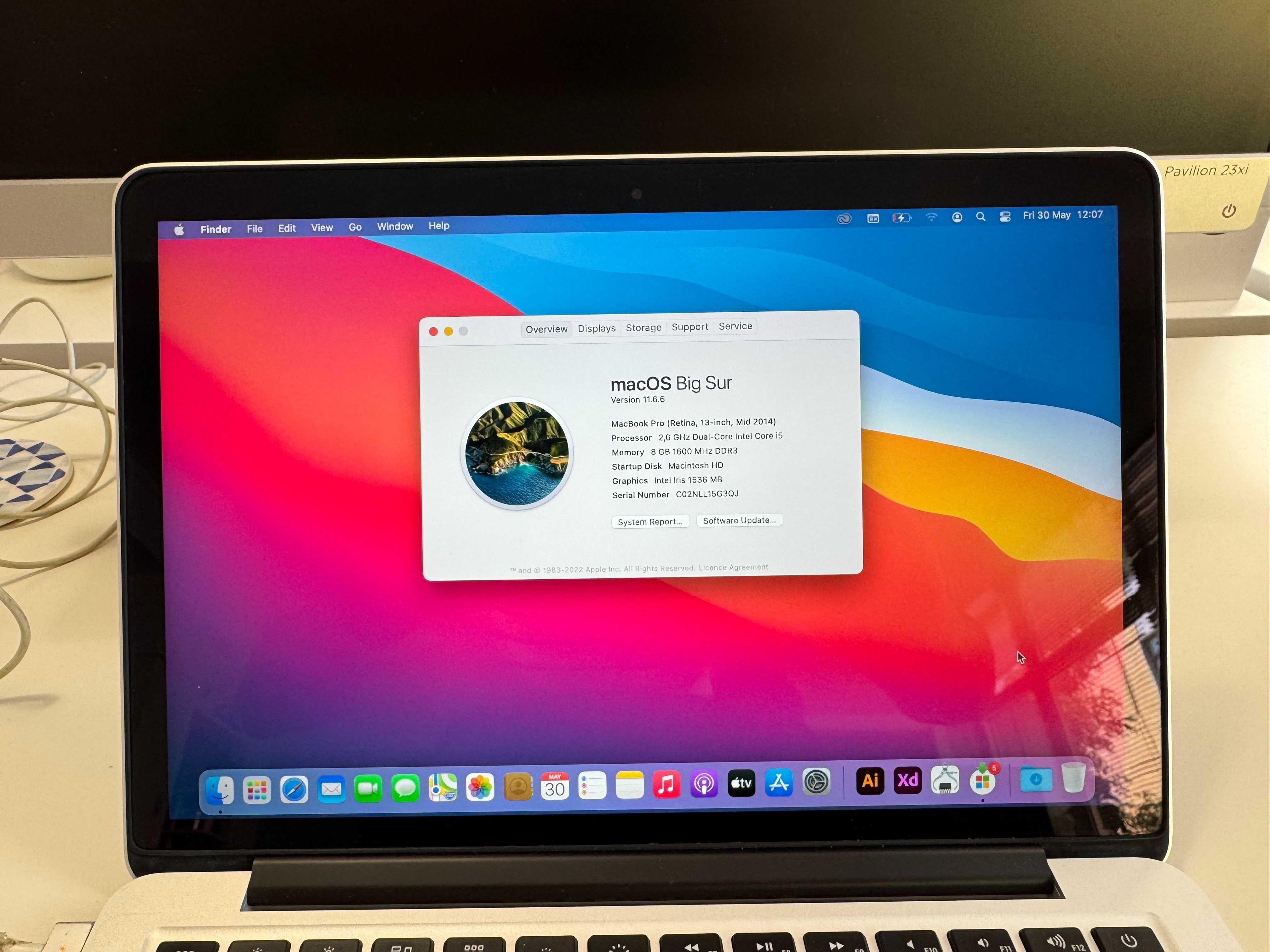 MacBook Pro Retina 13” (2014) 2,6GHz i5 | 8GB RAM | 256GB