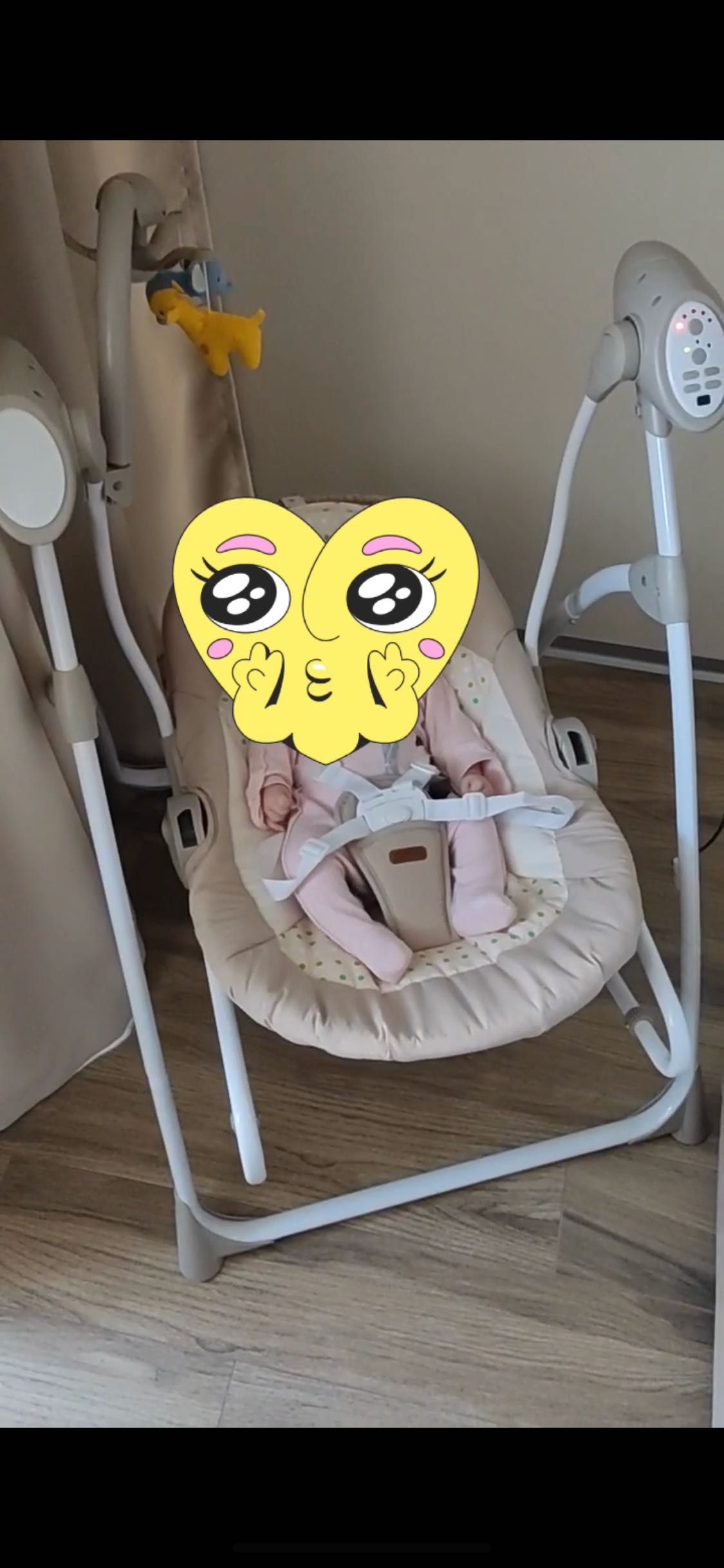 Гойдалка‑крісло Carrello Nanny, в гарному стані (Київ)