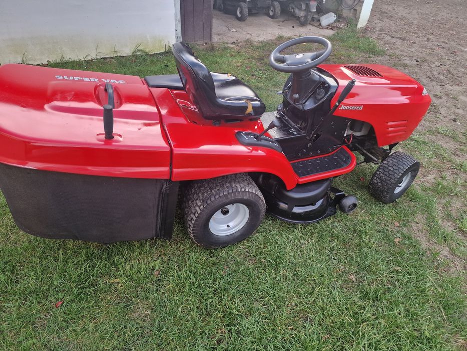 Traktorek kosiarka Jonsered Husqvarma manual kohler 15KM z pompa
