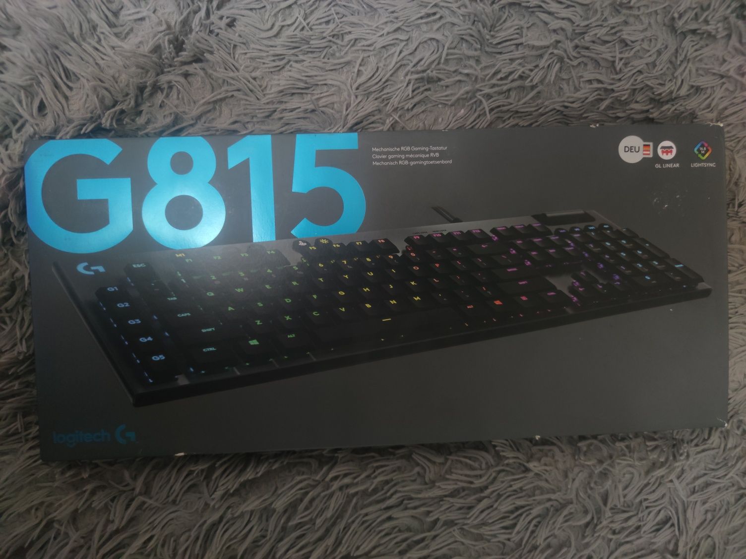 Клавиатура Logitech G815. Новая.