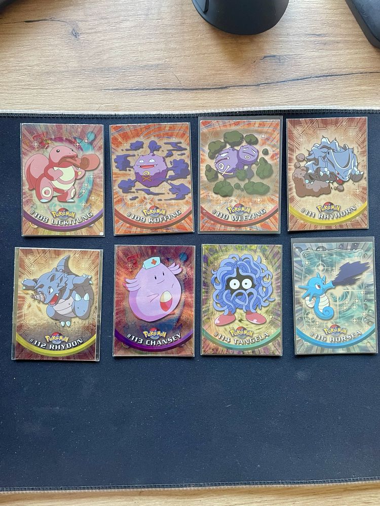 Pokemon topps ingleses silver/rainbow foil 68/151