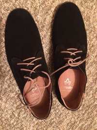 Туфли мужские замшевые