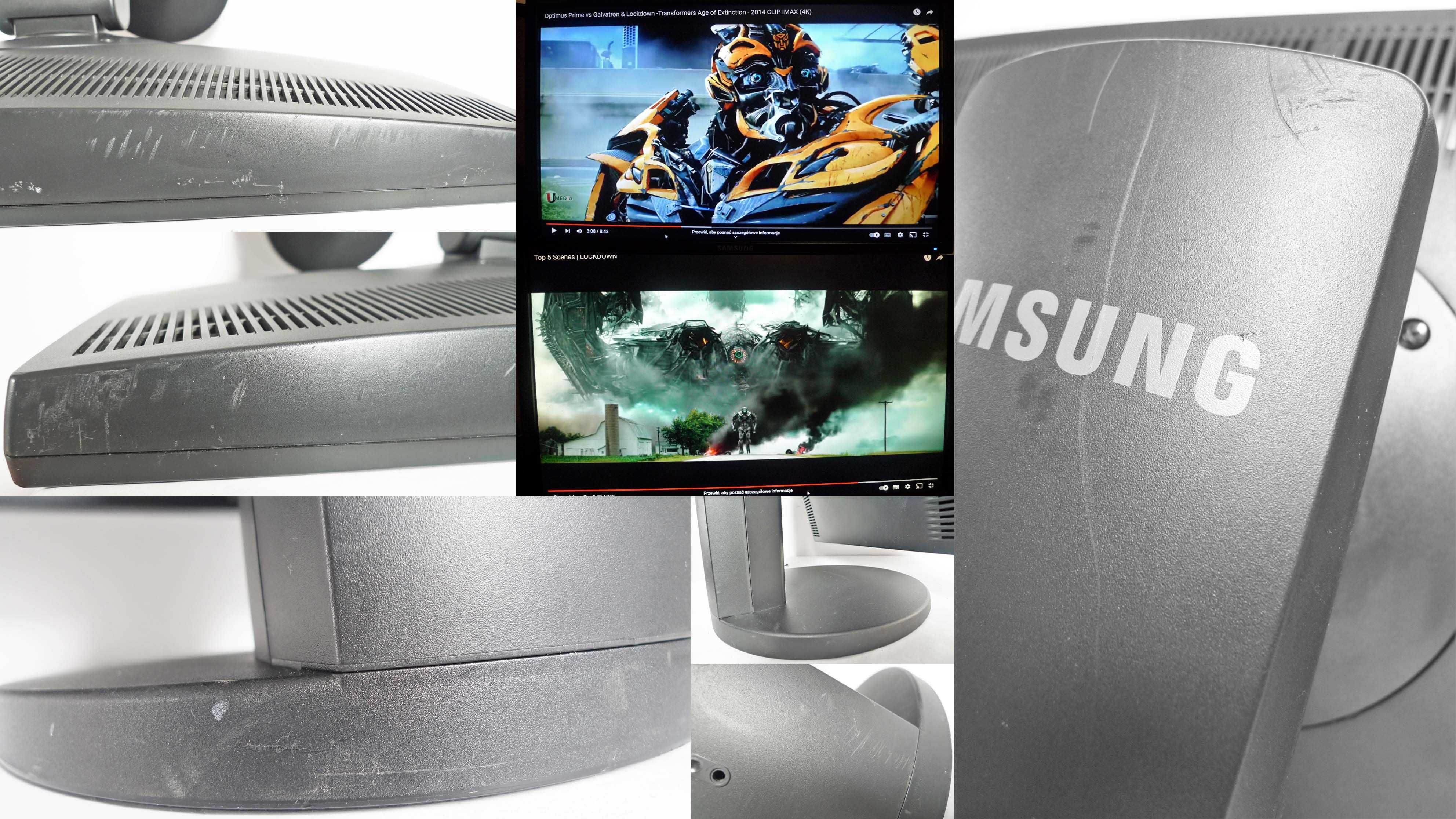 Samsung SyncMaster 24" 5ms 50000:1 Has Pivot Swivel Tilt VGA DVI kable
