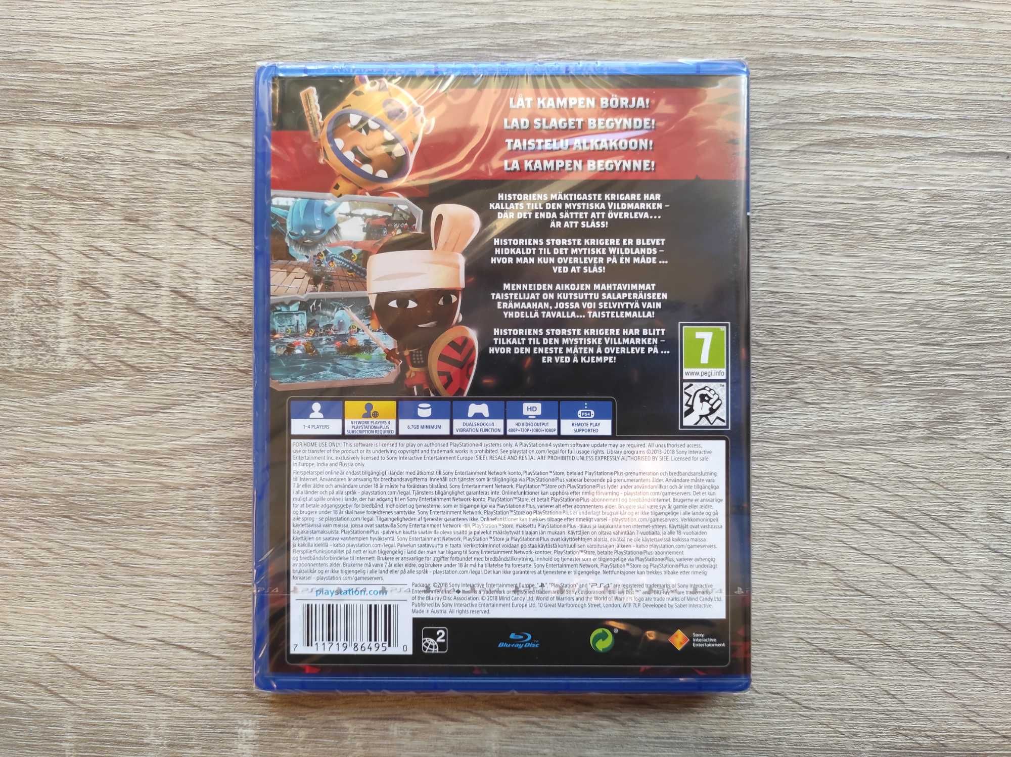 World of Warriors PL - PS4 - Nowa w folii