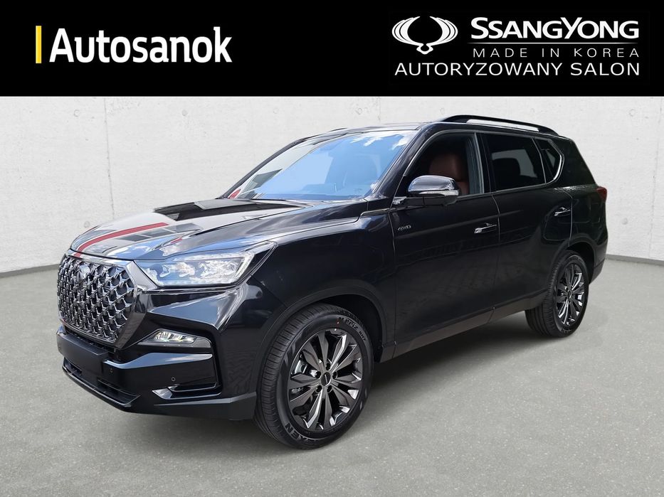 SsangYong/KGM Rexton BLACK EDITION- OD RĘKI- najbogatsza wersja- 3,5t na haku