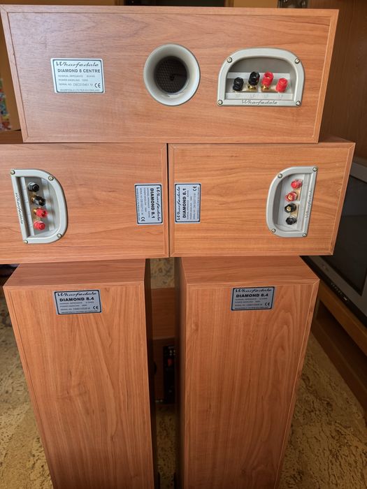 Акустична ситема Wharfedale Diamond з сабвуфером та ресивером