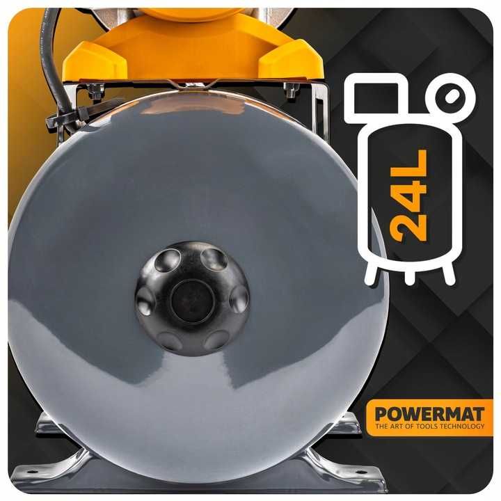 Pompa hydroforowa hydrofor do wody zbiornik 24l 900w zestaw 6500l/h