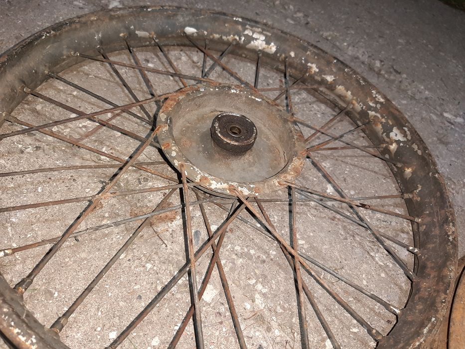 Kola do wózka 2szt wfm