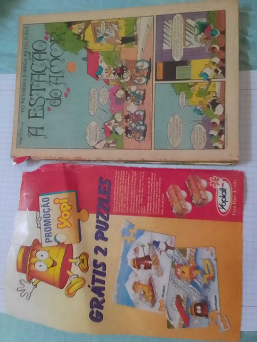 Livro BD da coleção "Tio Patinhas"