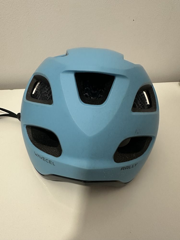 Kask rowerowy MTB Bontrager Rally WaveCel niebieski