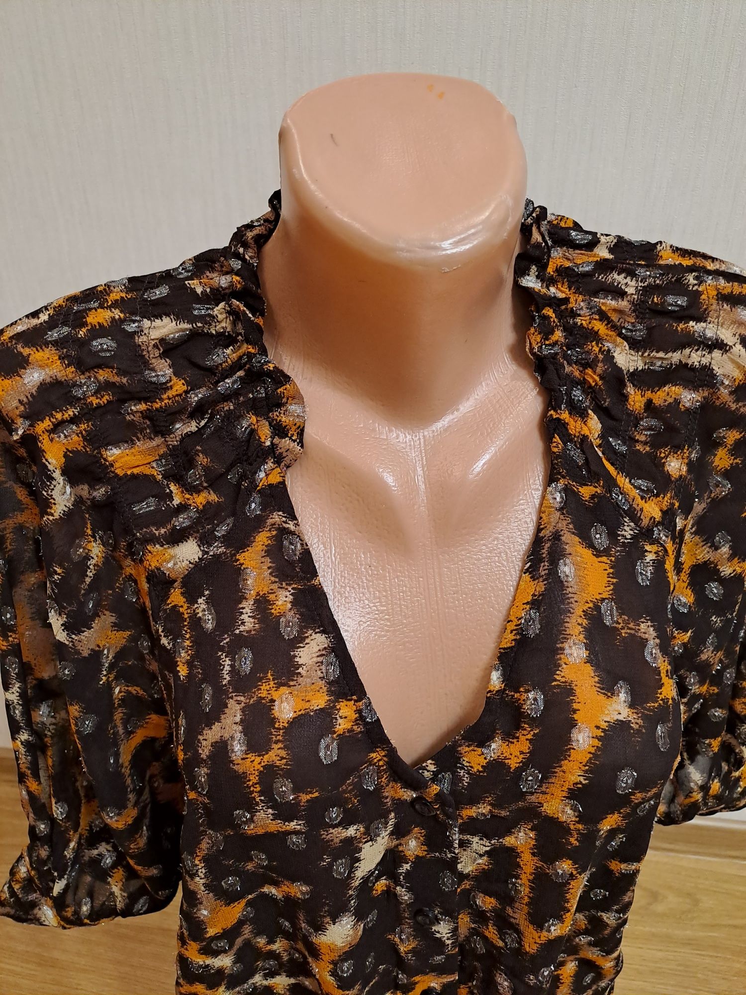 Женская нарядная блузка/шифоновая блуза