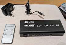 HDMI switch 4 entradas