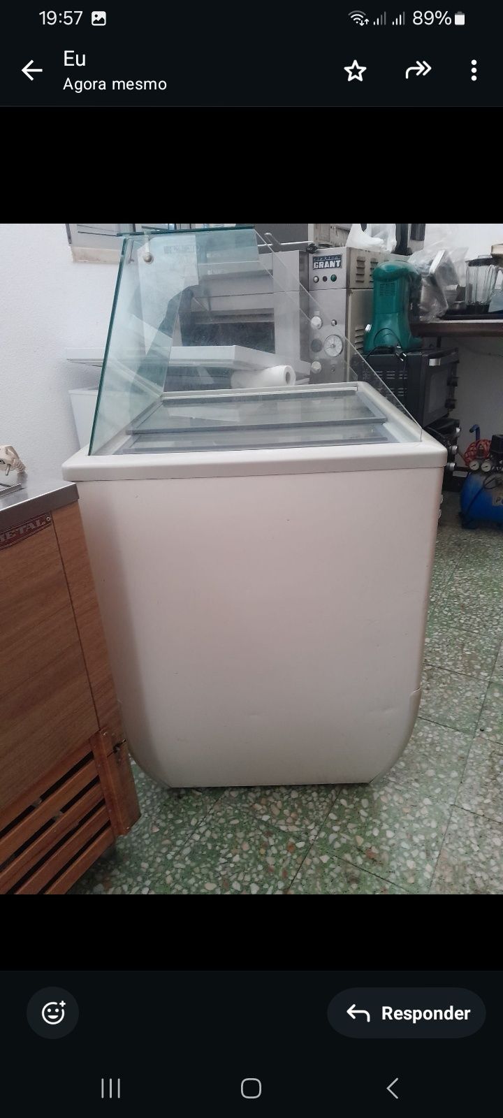 Arca de gelados.