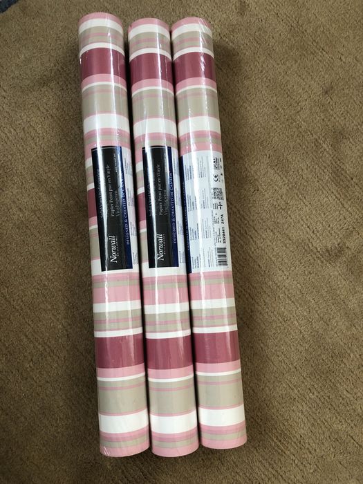 Tapeta winylowa nowa 3 sztuki