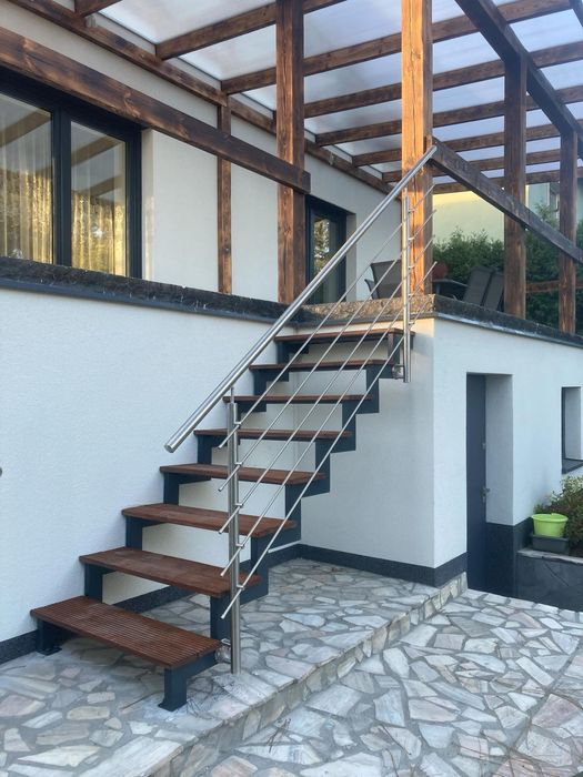 Schody metalowe loft