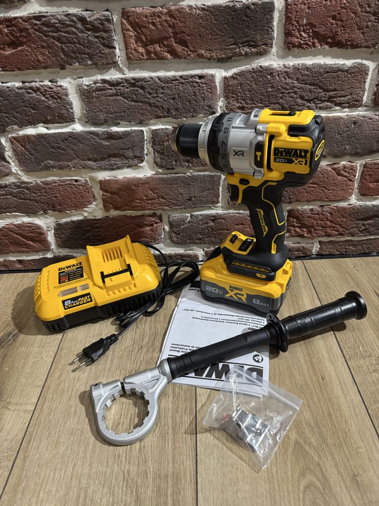 DeWalt DCD1007 ударный шуруповерт перфоратор с ручкой