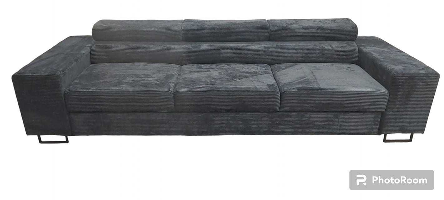 Sofa ASTON regulowane zagłówki / Funkcja spania / Różne kolory