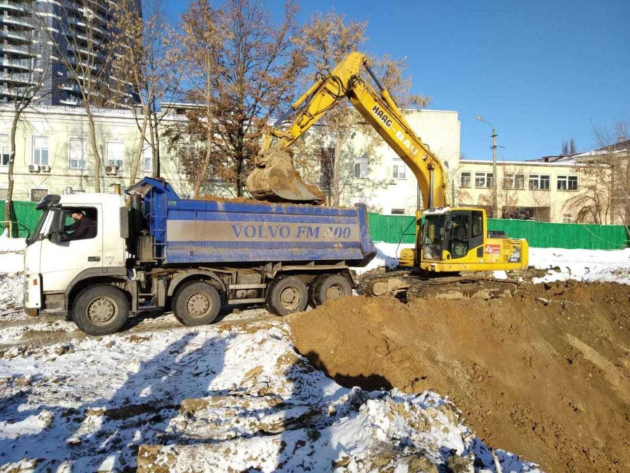 Комплексні земляні роботи, оренда спецтехніки, будівництво