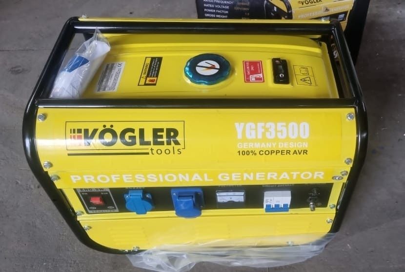 Agregat prądotwórczy VÖGLER GmbH 2,9 KVA miedź, 1 fazowy, generator