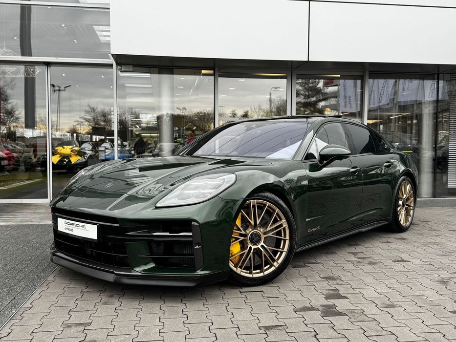 Porsche Panamera Turbo S Oak Green PTS Aerokit 782KM Carbon Porsche Centrum Wrocław