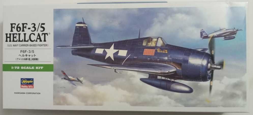 Збірна модель літака F6F-3/5 Hellcat