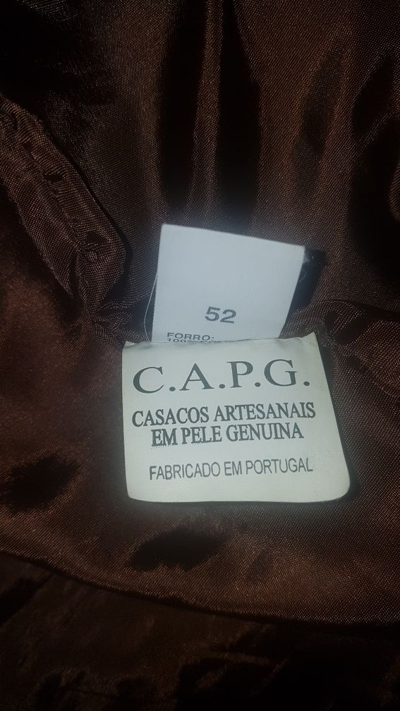 Casaco de pele