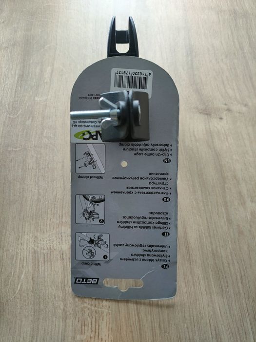 Uniwersalny uchwyt na bidon