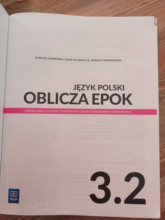 Język polski, Oblicza epok, 3.2