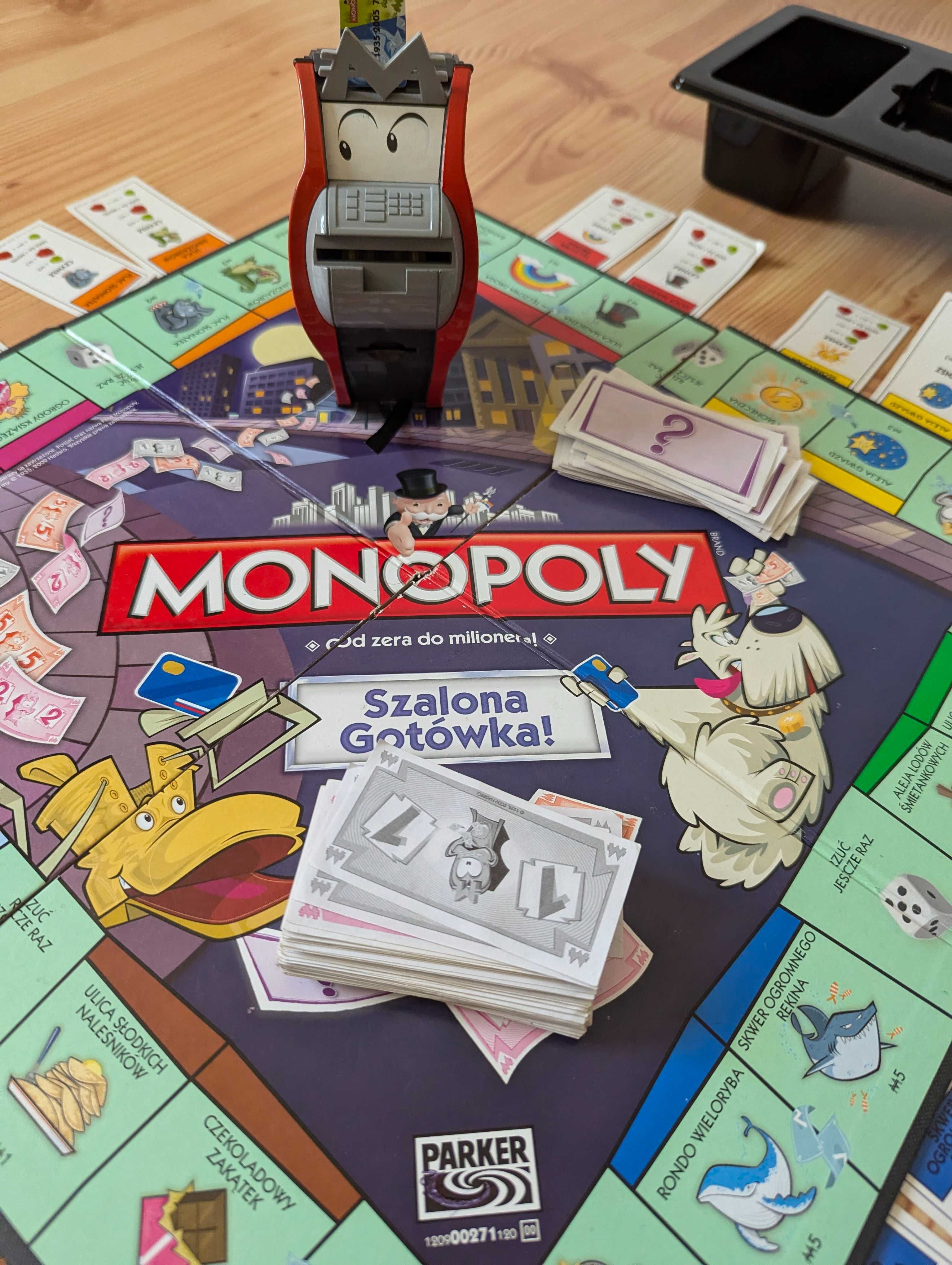 Monopoly Zwariowany bankomat Szalona Gotówka