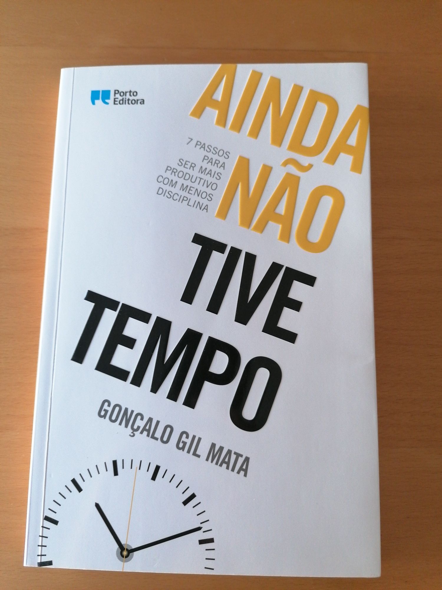 Livro "Ainda não tive tempo"