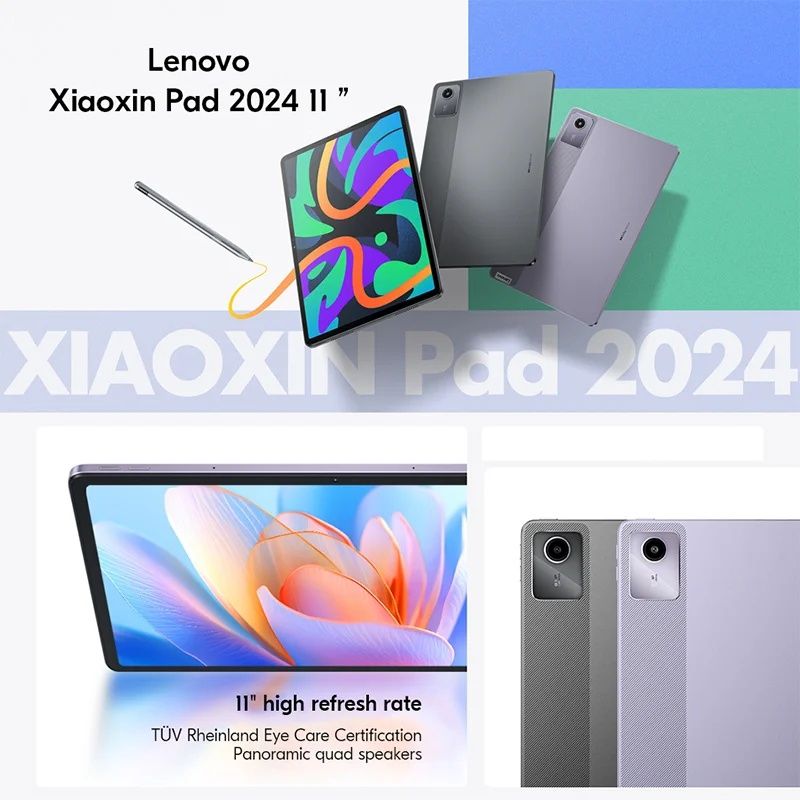 Планшет Lenovo XiaoXin Pad 2024 6/128 Global Rom сірий