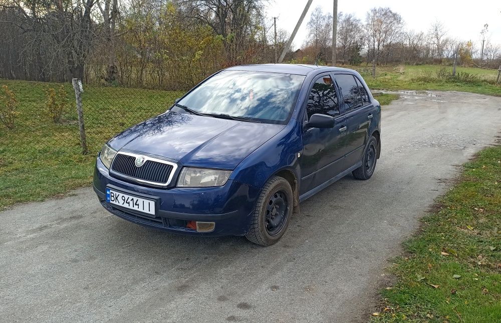 Skoda Fabia 1.4 Mpi газ/бензин 2002 рік