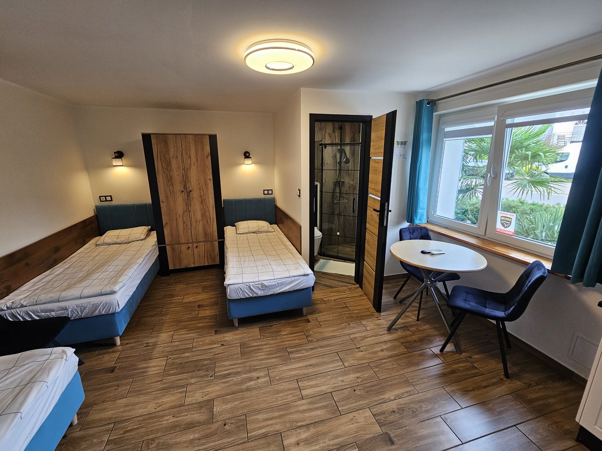 Apartament jednopokojowy nad morzem. 100 m do plaży. Gorące Jacuzzi
