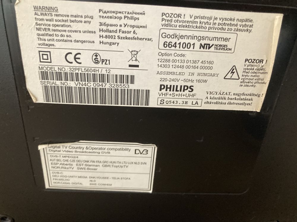 telewizor philips 32pfl5604h/12 32” cale