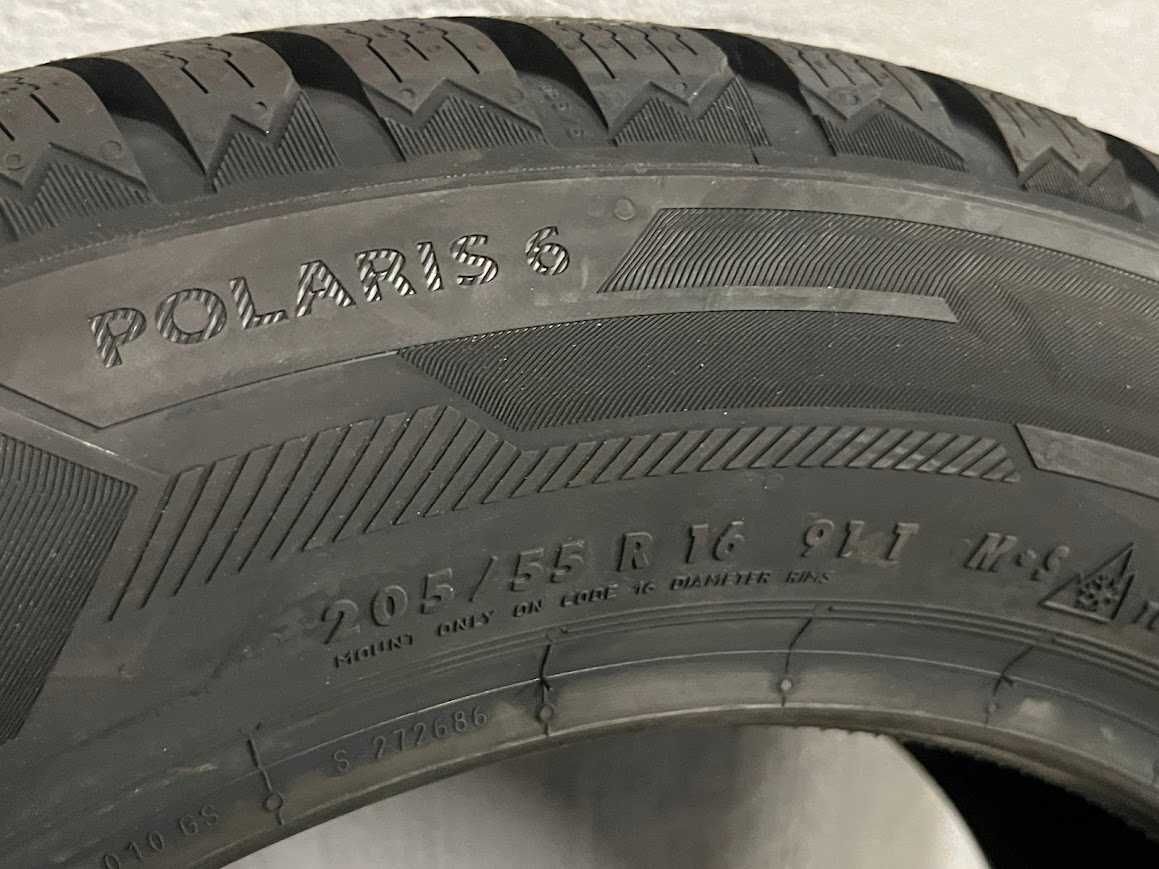 205/55R16 91T Barum Polaris 6 nowość cztery opony zimowe 2025r